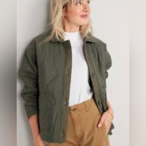 Women’s Old Navy Green Quilted Jacket